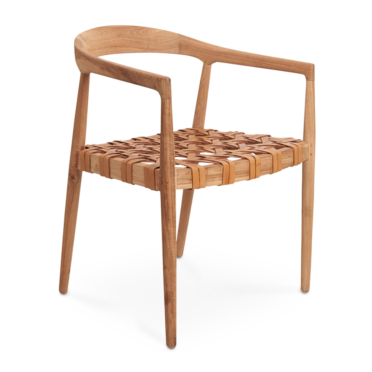 Bound | Teak & Leather Dining Chair