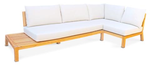 Dojo | Solid teak framed outdoor sofa